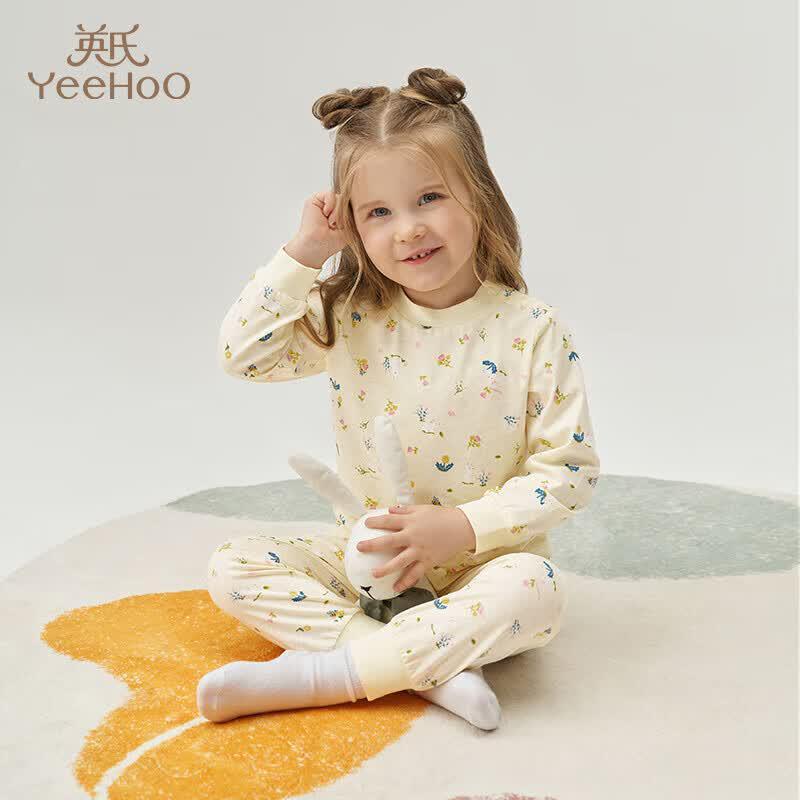 YEEHOO Kids' Unisex Cotton Pajama Set