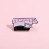 Unique Creative Irregular Alloy Brooch With Colorful Cartoon Design For Outfits