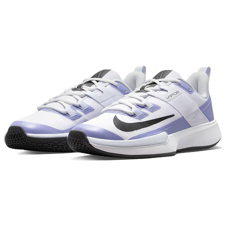 Nike Женские кроссовки Court Vapor Lite Light Thistle Белый футбольно-серый Черный DC3431-500