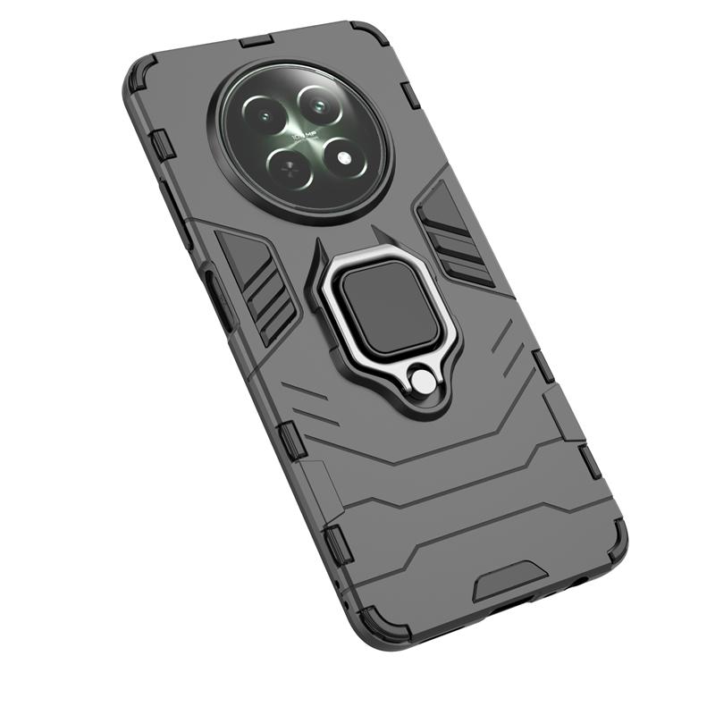 Ударопрочный чехол Armor для OPPO Realme 14 13 12 11 10 Pro Plus Pro+ 5G 11X 12X 14X Магнитный автомобильный держатель с кольцом-чехлом