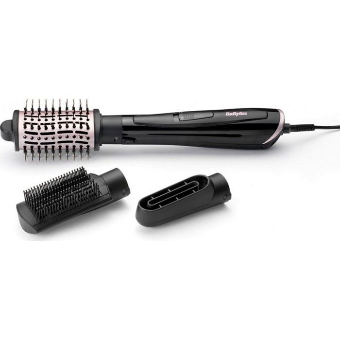 Brosse soufflante BaByliss Style Smooth 1000 AS128E 1000 W Noir et Rose