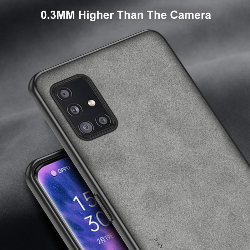 Роскошный чехол из искусственной ПУ кожи для Samsung Galaxy M51 A31 A51 A71 4G Чехол Матовая силиконовая защита Чехол для телефона для Samsung A51 A71 5G