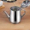 Practical Fashion Stainless Steel Household Leak-proof Wine Pot Pouring Oil Bottle Seasoning Tank Kitchen Supplies Oz
