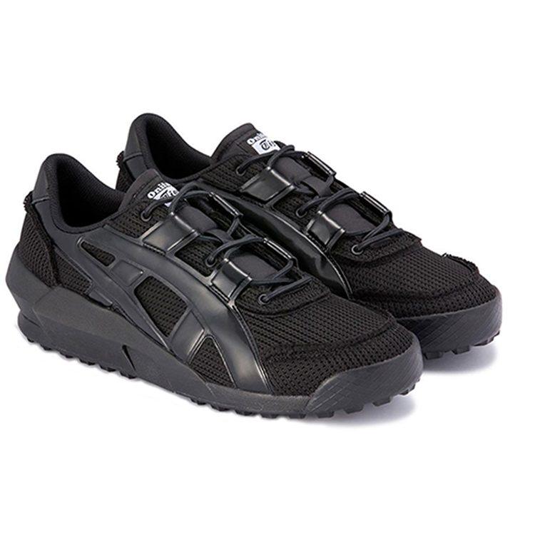 ONITSUKA TIGER Кроссовки 'Black' с большим логотипом 1183A792-001