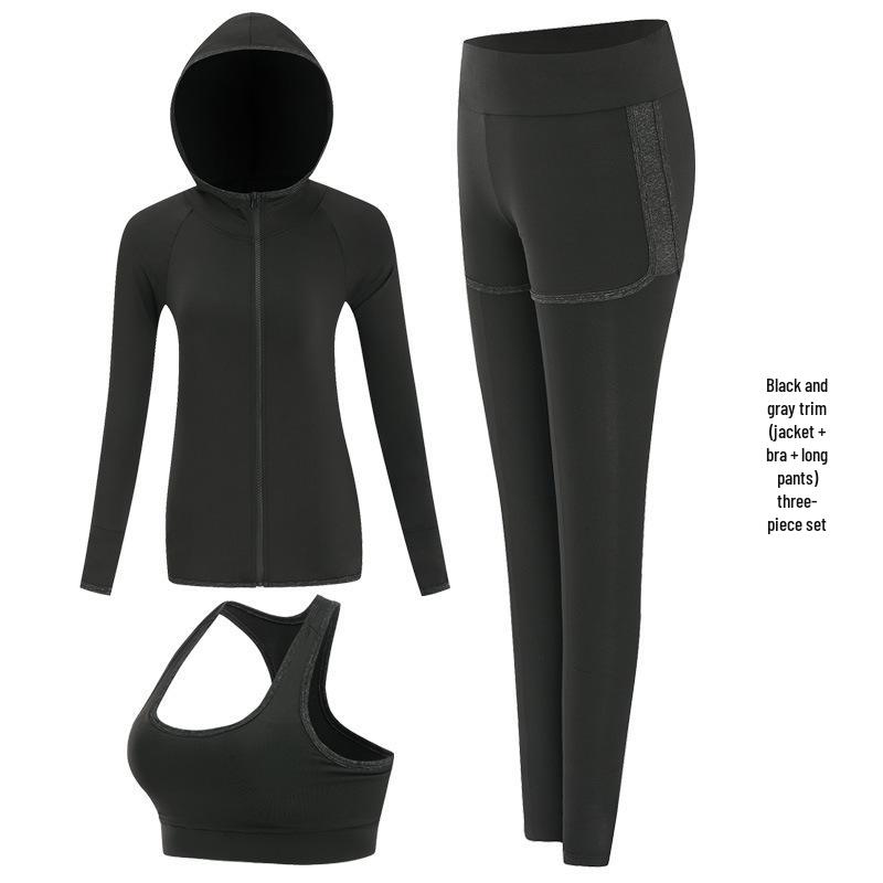 Женский весенне-летний комплект для йоги и спорта: Одежда для уличных тренировок и фитнеса в зале