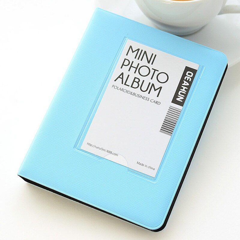 Красочный альбом для фотокарточек 3 дюйма с 64 кармашками для ломо-карточек