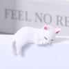 Миниатюрная милая фигурка котенка для украшения рабочего стола, компьютера, центральной консоли автомобиля, края экрана дисплея