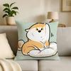 Funny Shiba Inu Day Gift PillowCase Sofa Cushion Cover Suitable For Home Bedroom Room custom Decoration