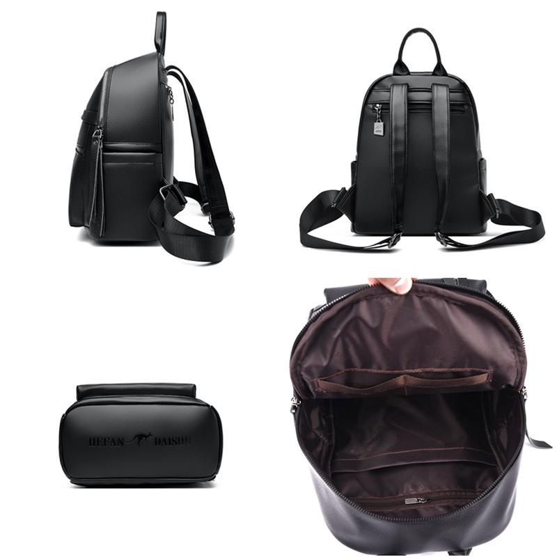 Роскошный кожаный женский рюкзак большой вместимости, женские дорожные брендовые школьные сумки, сумки для девочек
