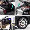 1/20 масштаб Royce, литая под давлением модель автомобиля, игрушечная машина с откатным механизмом, звуком и светом для детей, коллекция подарков для мальчиков и девочек