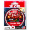 Плетёная леска Super Braid 9, пятицветная, 330 ярдов, 15 фунтов, 5 цветов YO-ZURI