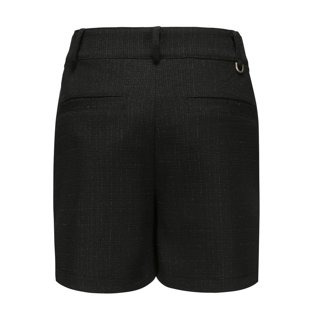 E.PARCA Tweed Joint Shorts (Black)