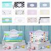 Flip Cover Wet Wipes Bag Stroller Accessories Napkin Storage Boxes Cute Cosmetic Pouch