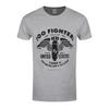 Foo Fighters T-Shirt One By One Stencil Rock Official New Grey
