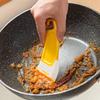 Cleaning Silicone Spatula Kitchen Scraper Soft Blade Scraper Brush Dirty Pan Pot Dishes Cleaner Tools Silicone Kitchen Utensils