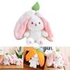 Adorable Transformable Fruit Rabbit Plush Toy
