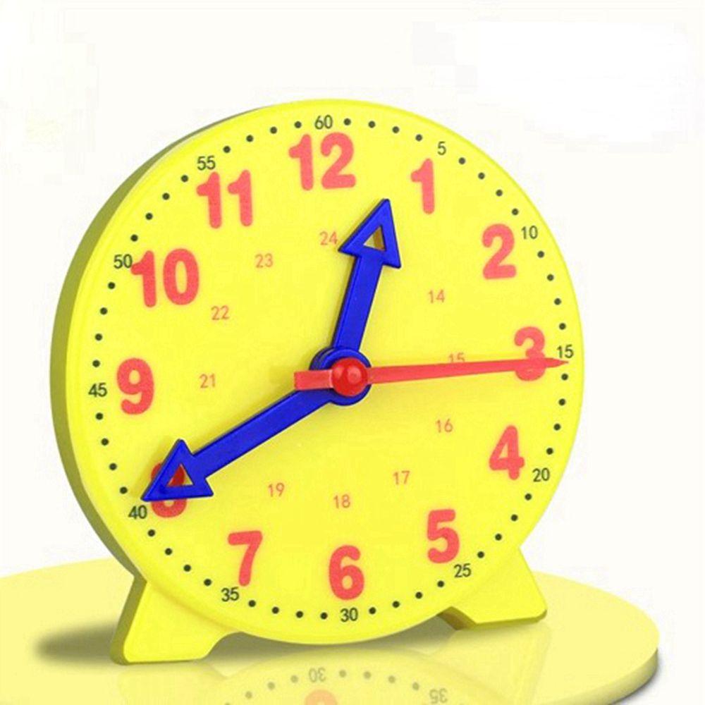 Teaching Early Education Home Decor Kids Clock Children Montessori Clock Kids Educational Toys