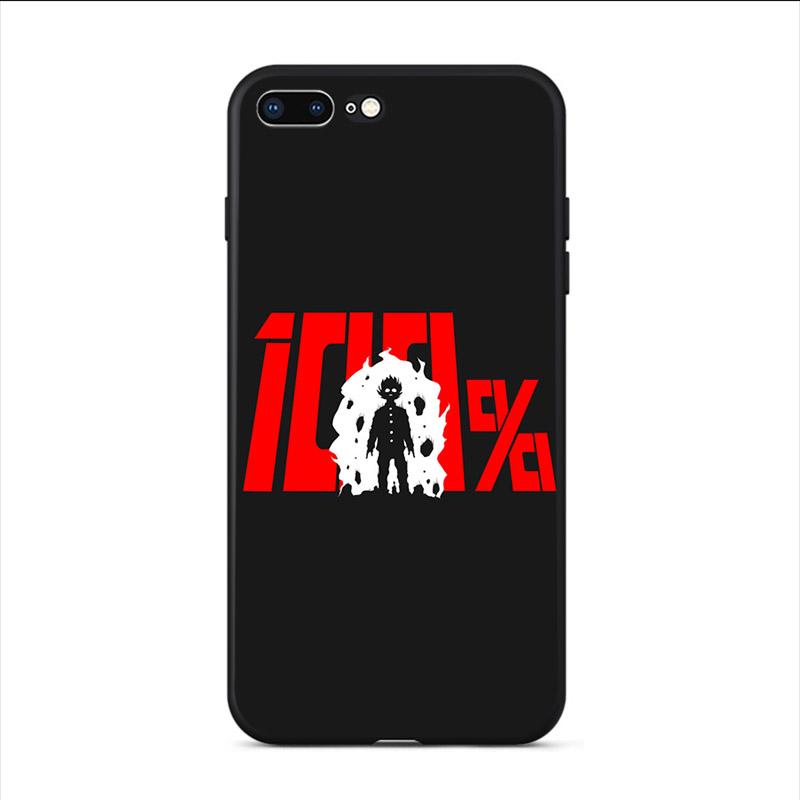 Чехол-накладка Mob Psycho 100 Anime, мягкий, из ТПУ для iPhone X, 11 Pro Max, XS Max, XR, 6, 7, 8, Plus, 5, 5S, чехлы для телефонов, чехол-книжка TeleFoonhoesjes Etui Capa