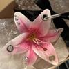 Keychains Flower Keychain Phone Charms Bag Pendant Imitation Flowers Pendant  Gift Jewelry