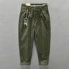 Z301 Men’s Retro Cargo Pants: Spring/Autumn Casual Loose Straight-Leg Trousers.