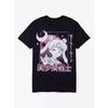 Sailor Moon Цукино Усаги Ретро Манга Оверсайз Футболка, Графическая Футболка Прекрасный Страж, Унисекс Повседневный Топ