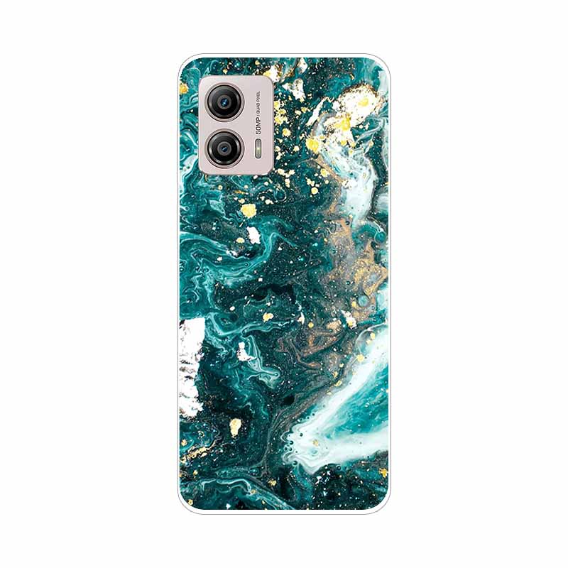 Чехол для Motorola Moto G72 Чехол E13 Новая Мода Мраморный силикон Мягкий ТПУ Задняя крышка Для Motorola Moto G53 5G Чехлы для телефонов G 53 72