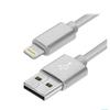 Set of 10 Durable Charging Cable 1 Meter Charger for iPhone 11 6.1" Silver Color - Brand Yuan Yuan