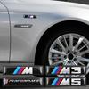 1 шт. Автомобильная силиконовая наклейка 3D эмблема Декаль Для M E46 E39 E38 90 E60 36 F30 F30 E34 F10 E91 53 E70 X5 X3 X6 Автоаксессуары