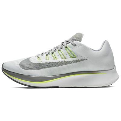 Кроссовки Zoom Fly Sp Белые Атмосферно-серые Вольт повседневные 880848-101