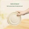 Zhilu Disposable Degradable Round Corn Starch Food Container with Lid