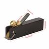 Ebony Mini Plane, Mini Planer for Surface and Flat Surfaces, Crafting, Made of Ebony, High Hardness, Wear Resistant, 75mm Long, DIY, Compact