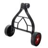 Lawn Mower Support Wheel Adjustable Trimmer Auxiliary Wheels Universal Fit Weed Eater Support Wheels for Walk-Behind Brush Cutter