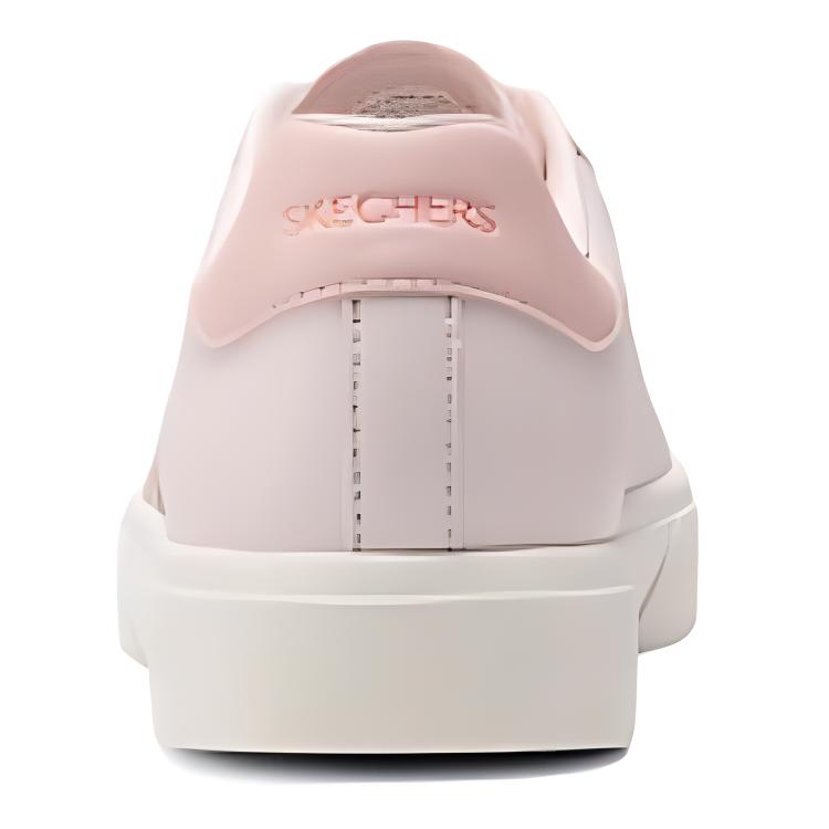 Skechers Амортизирующие Прочные Низкие Кеды для Скейтбординга Женские Кроссовки Розово-Красный 185000-ROS