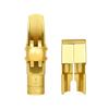 Латунные мундштуки для саксофона 5C/6C/7C/8C/9C для саксофона Профессиональные и для начинающих Металлический мундштук для сопрано-саксофона с колпачками
