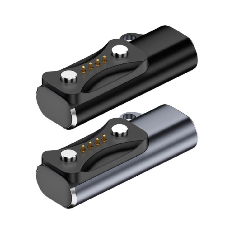 Портативный магнитный зарядный адаптер-коннектор-переходник для смарт-часов с портом USB Type C обеспечивает удобную