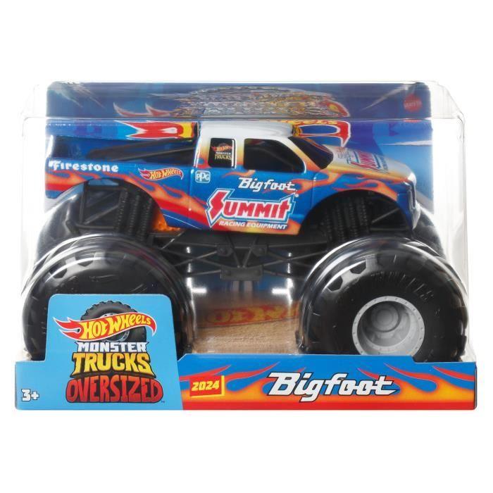 Hot Wheels - Monster Truck 1:24 (Modele aléatoire) - Petite Voiture - 3 ans et + - Hot Wheels - FYJ83