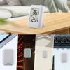 Digital Thermometer with Hanging Hole Temperature Humidity Meter with Support Frame Indoor Outdoor Thermometer for Patio House