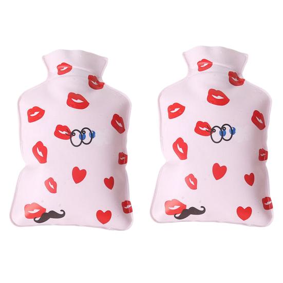 2 шт., грелка, ПВХ высокой плотности, хорошее уплотнение, утолщенный внутренний резервуар, надежное сохранение тепла, грелка, грелка