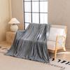 New Luxury Jacquard Taffy Fleece Blanket Solid Color Multi Use Throw for Sofa Office Nap  Air Conditioning