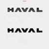 Для Great Wall GWM Haval H9 MKII 2024 2025 Автомобильные Слова Логотип ABS Хром Черный Шильдик на Заднюю Дверь Шильдик на Капот Шильдик на Задний Багажник