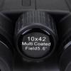 Открытый водонепроницаемый противотуманный бинокль с зумом 10x42, телескоп для кемпинга, путешествий, военный бинокль