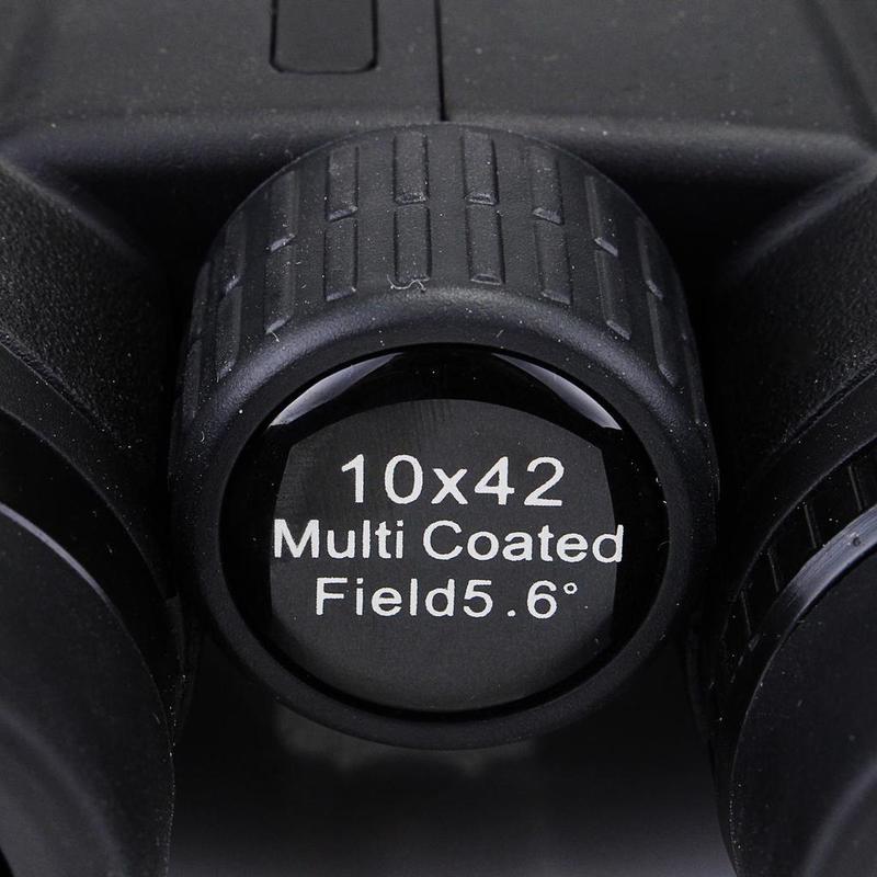 Открытый водонепроницаемый противотуманный бинокль с зумом 10x42, телескоп для кемпинга, путешествий, военный бинокль