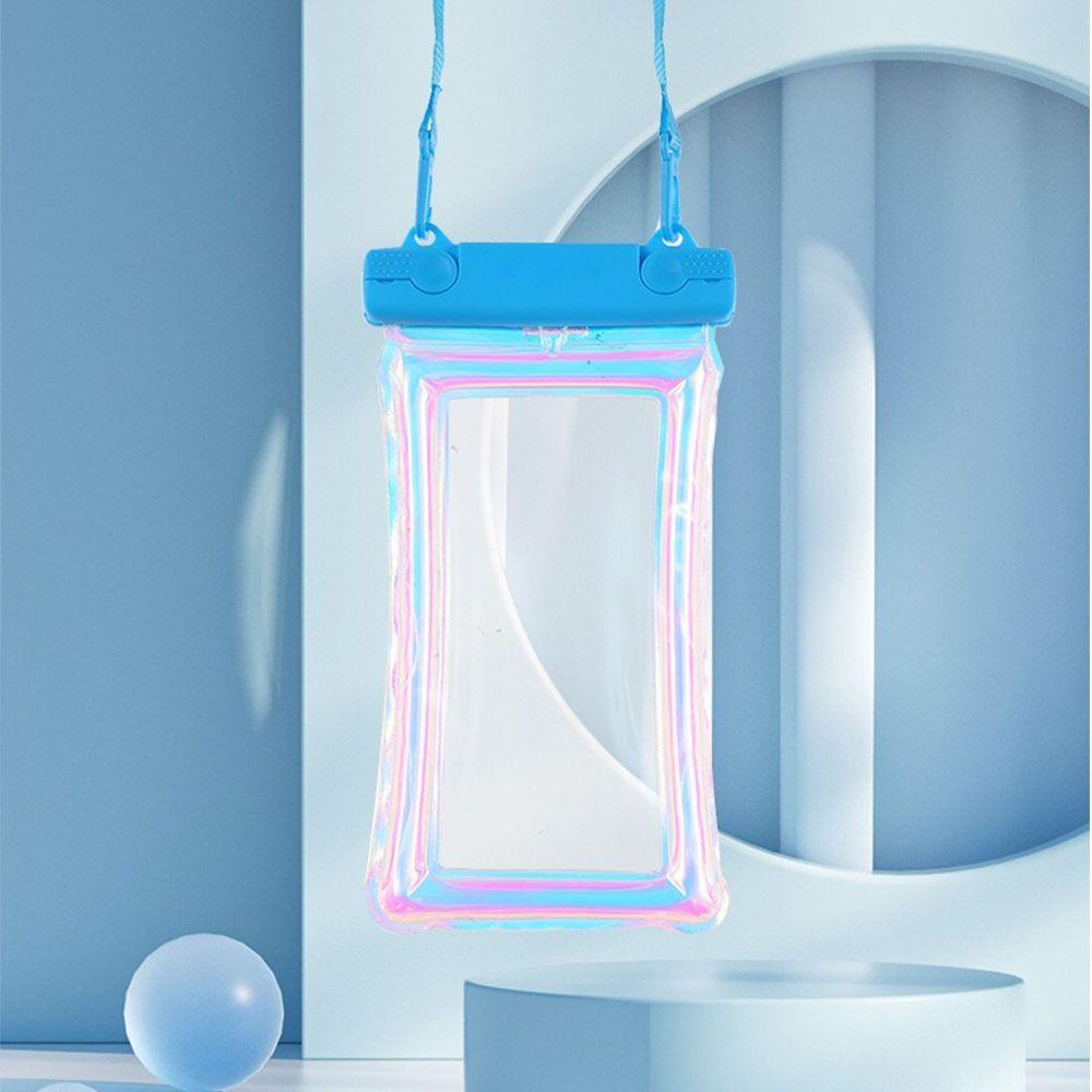 Transparent Floating Airbag Pouch Touchable Screen Swimming Storage Bag Underwater Dry Bag Boating