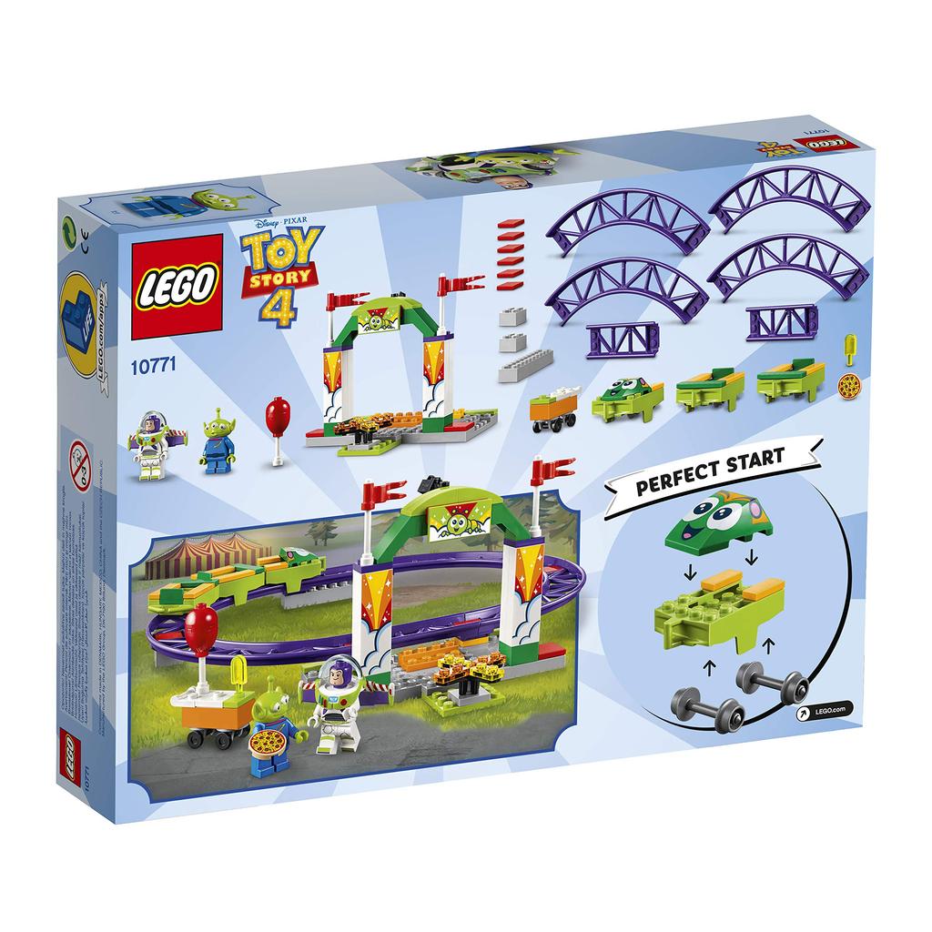 LEGO История игрушек 4 Карнавал Захватывающие американские горки 10771 Disney Block Toy Девочки Мальчики