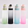 Бутылка для воды 700 мл с ручкой, дизайн распылителя, большая емкость, матовая, хорошая герметичность, пластик для воды, BPA
