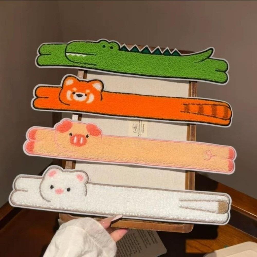3/4 pcs/set Cartoon Animal Hair Styling Sticker Self-Adhesive Hair Accessory  Skincare