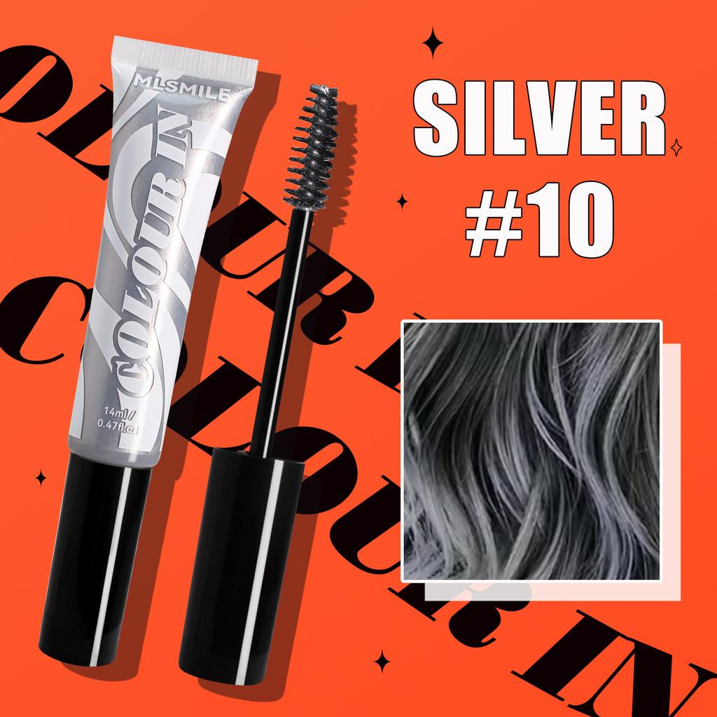 Одноразовая краска для волос красного, желтого и синего цвета, крем для бровей Cos Stage Makeup