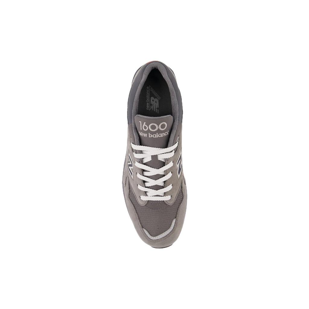 New Balance 1600 Shadow Grey Унисекс Кроссовки Темно-серый Красный CM1600EL