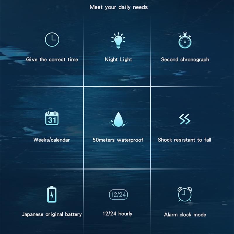 Новые мужские молодежные студенческие часы SANDA, модные трендовые светящиеся персонализированные электронные часы для занятий спортом на открытом воздухе