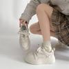 Versatile, Lightweight, Casual and Simple Platform Student Japanese Little White Shoes Women's 2025 New Summer Heightening Popular Board Shoes